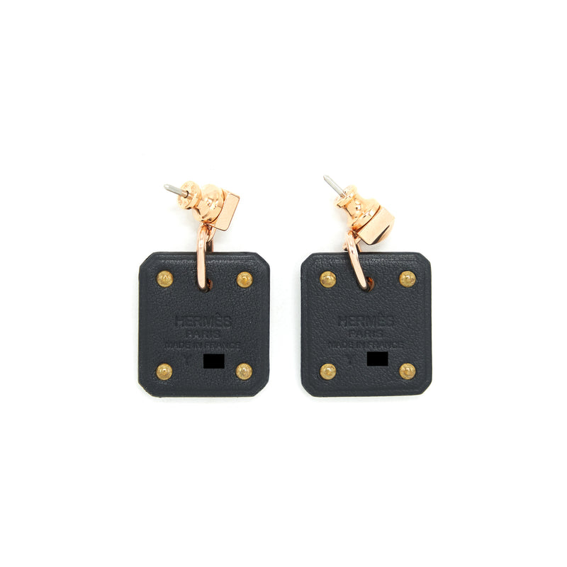 hermes as de coeur earrings