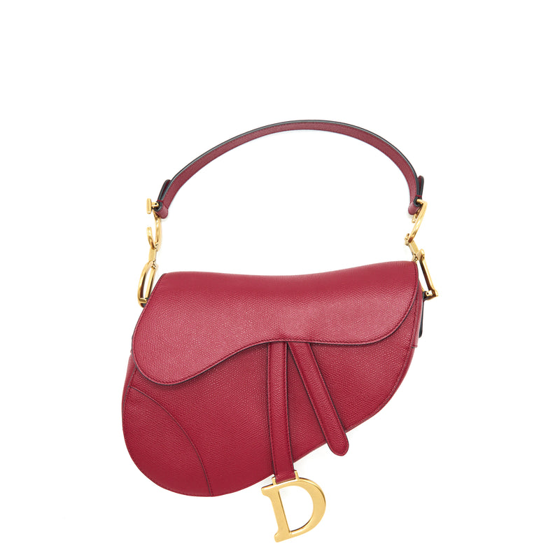 dior saddle red