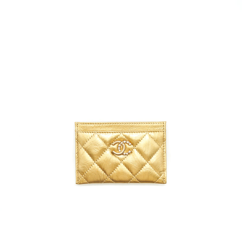 lambskin card holder