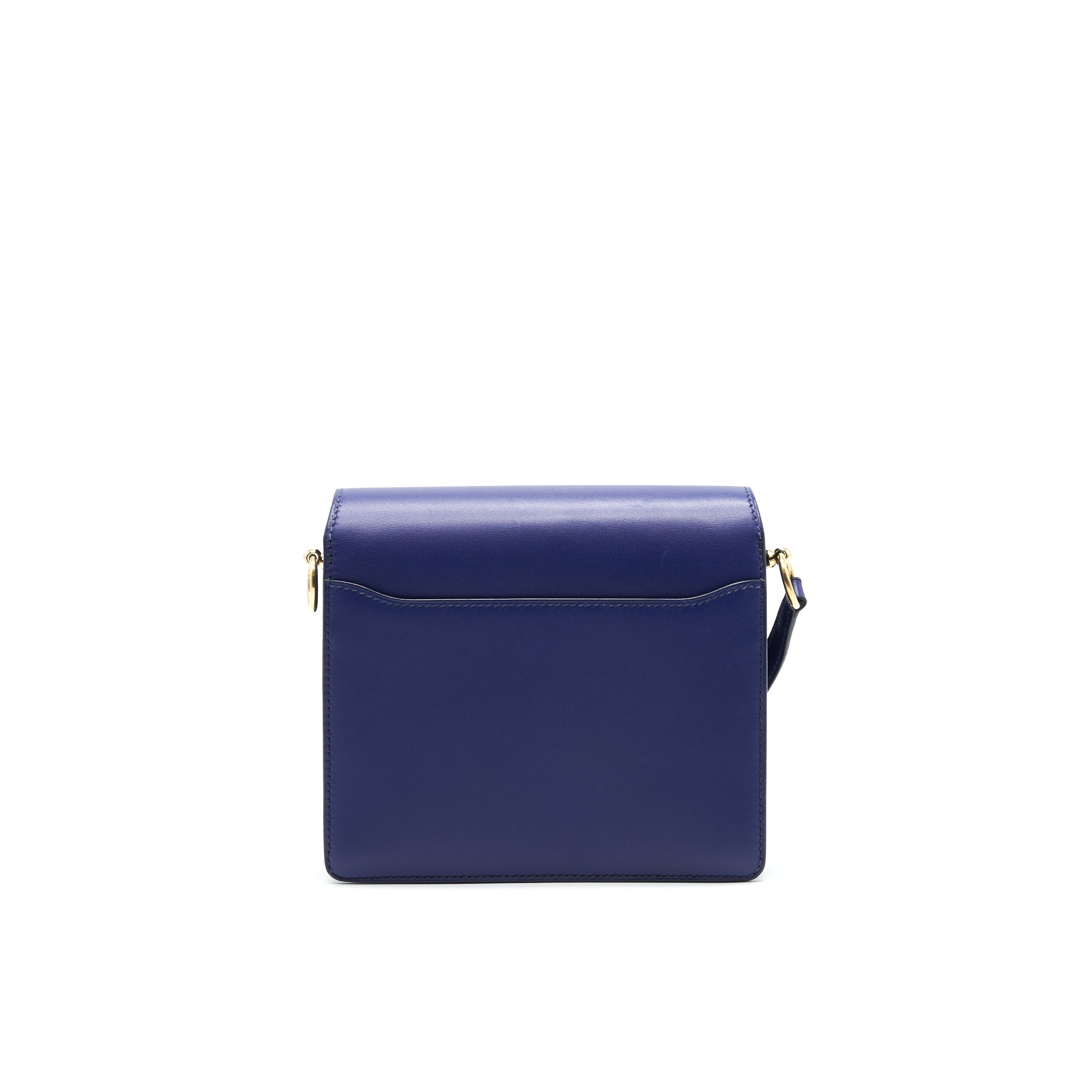 Hermes Mini Roulis M3 Blue Encre Veau Allegro