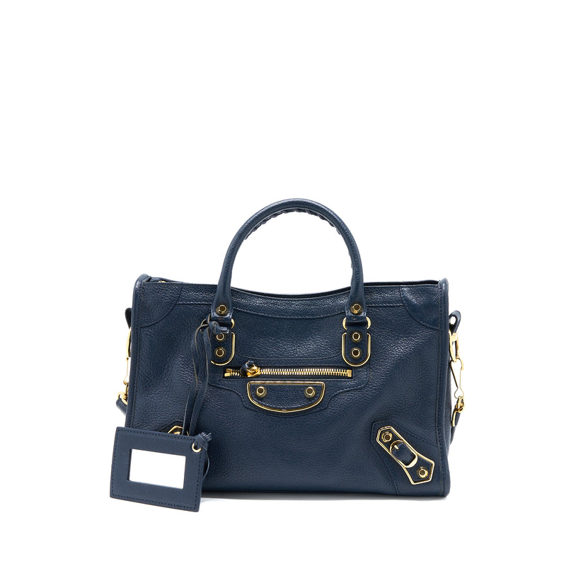 BALENCIAGA City Bag Nano Blue  REAWAKE