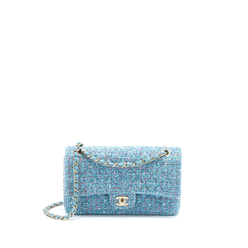 Chanel 2022 Classic Tweed Rectangular Mini Flap Bag w Tags  Pink Mini Bags  Handbags  CHA666933  The RealReal