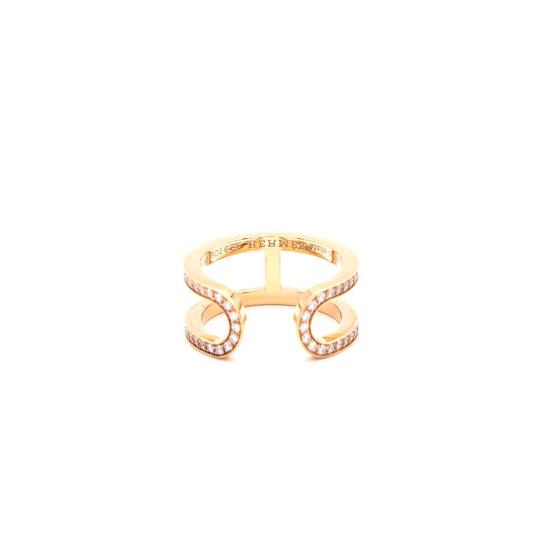 Hermès Ever Chaine d'Ancre ring, medium model