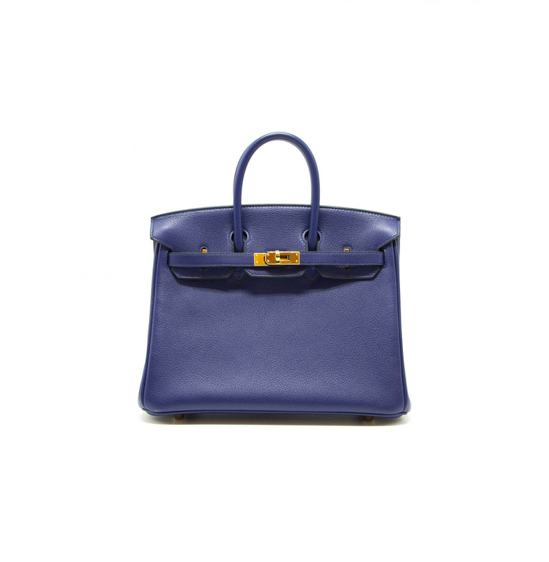 blue birkin 25