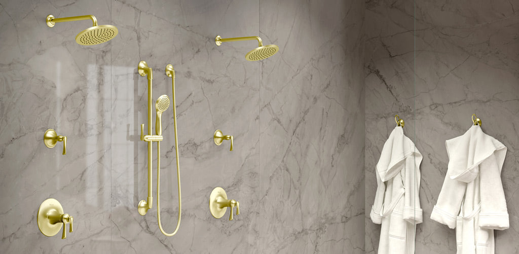 Gold Shower Fixtures