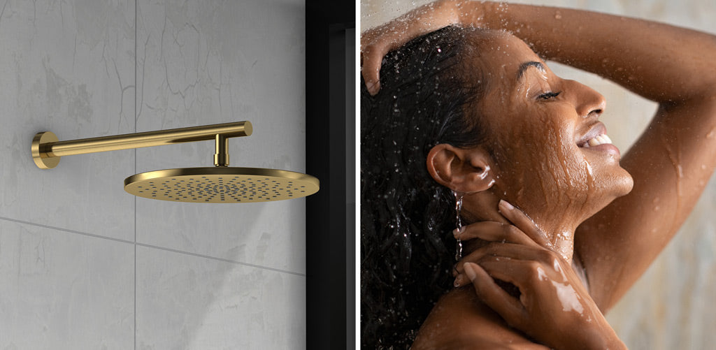 Gold Showerhead