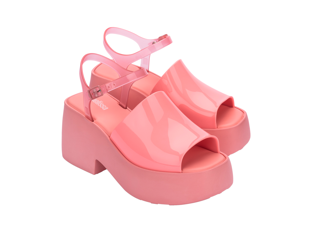 Wide Slide in Dark Pink – Melissa Shoes