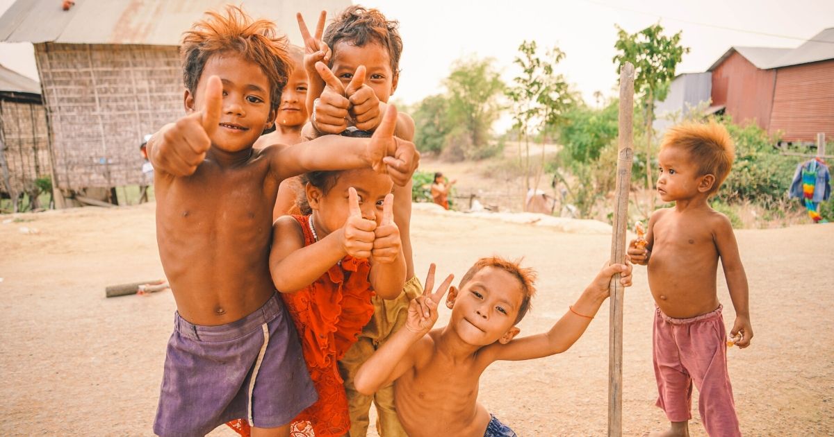 Children in Cambodia