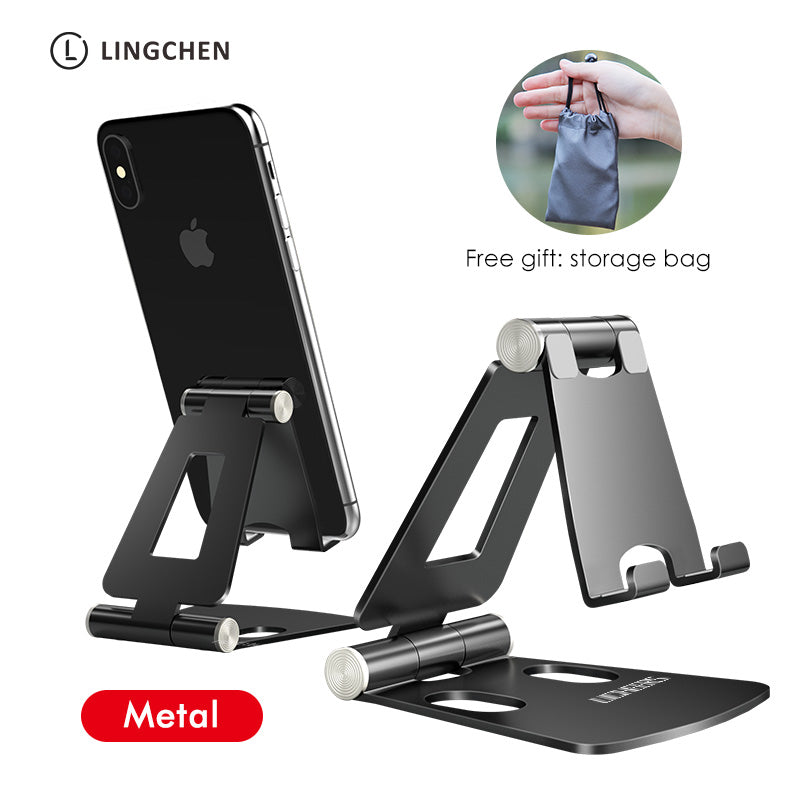 Lingchen Phone Holder Stand For Iphone 11 Xiaomi Mi 9 Metal Phone