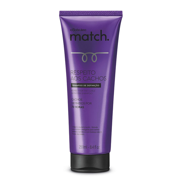 Shampoo MATCH RIZOS PERFECTOS 250ml - O Boticário Venezuela