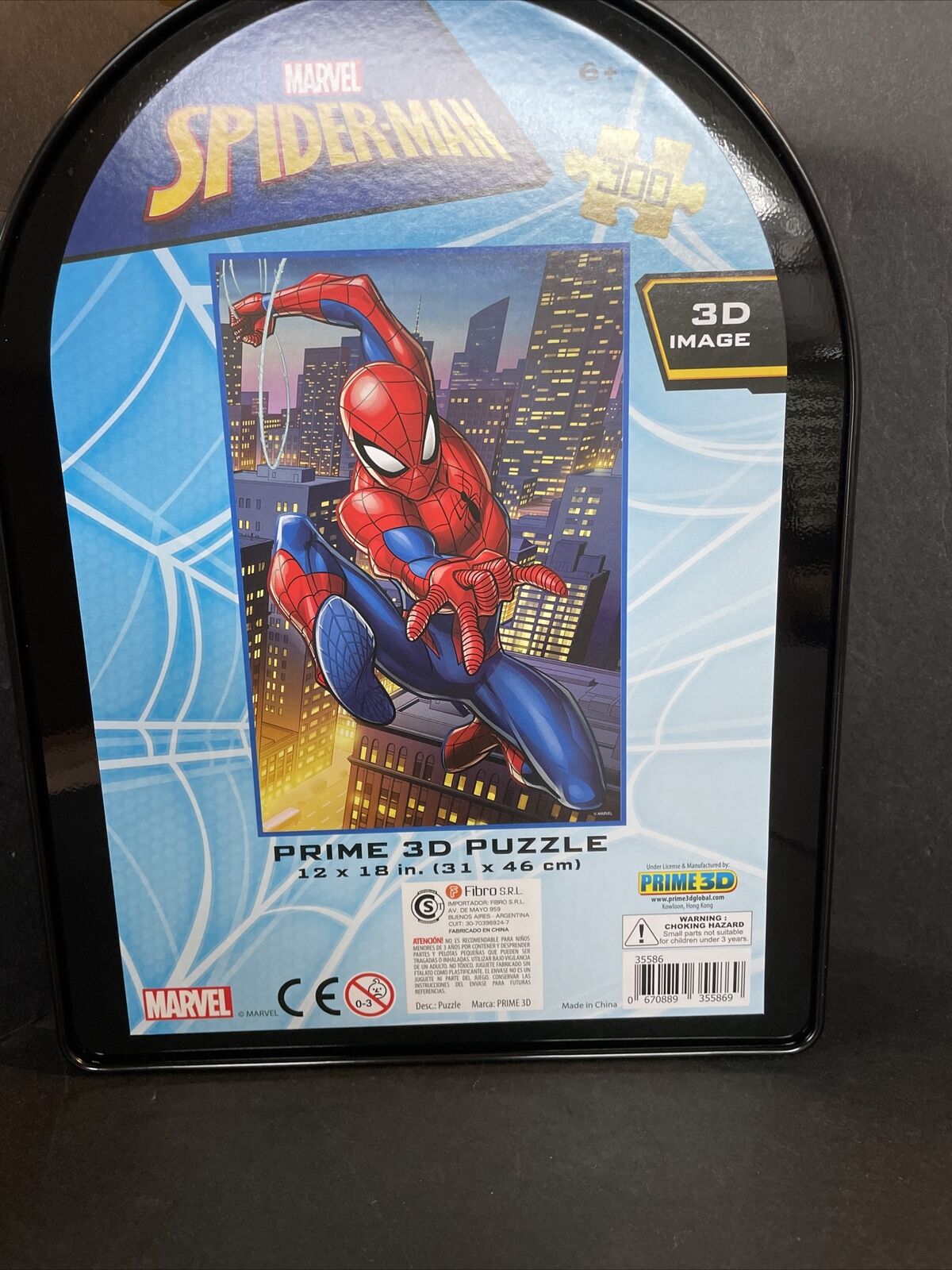 Spiderman 3D in Collectors Metal tin – The Odd Assortment