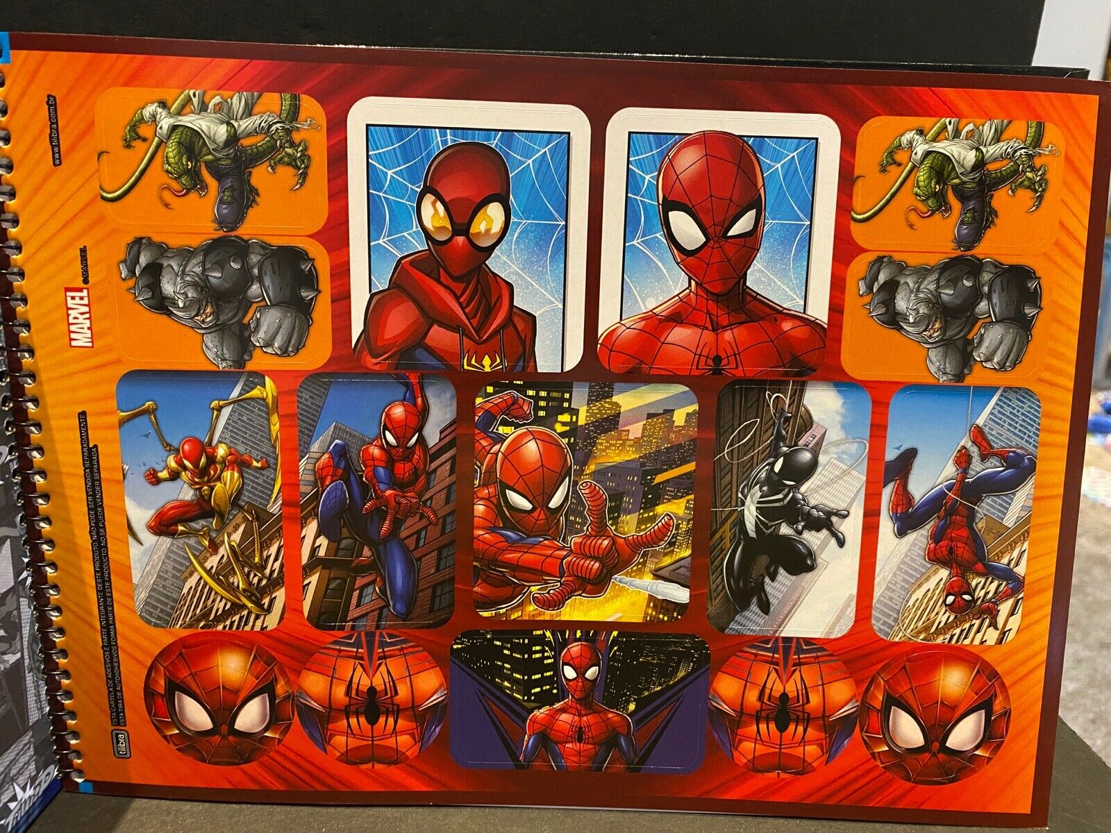 Marvel Spider-Man Drawing Paper with Scale mm 80 Pages Sticker She 