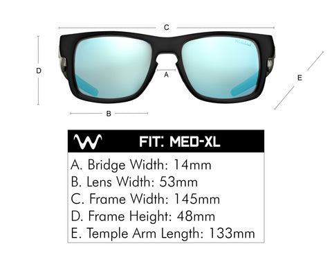 WaterLand Hybro Polarized Fishing Sunglasses