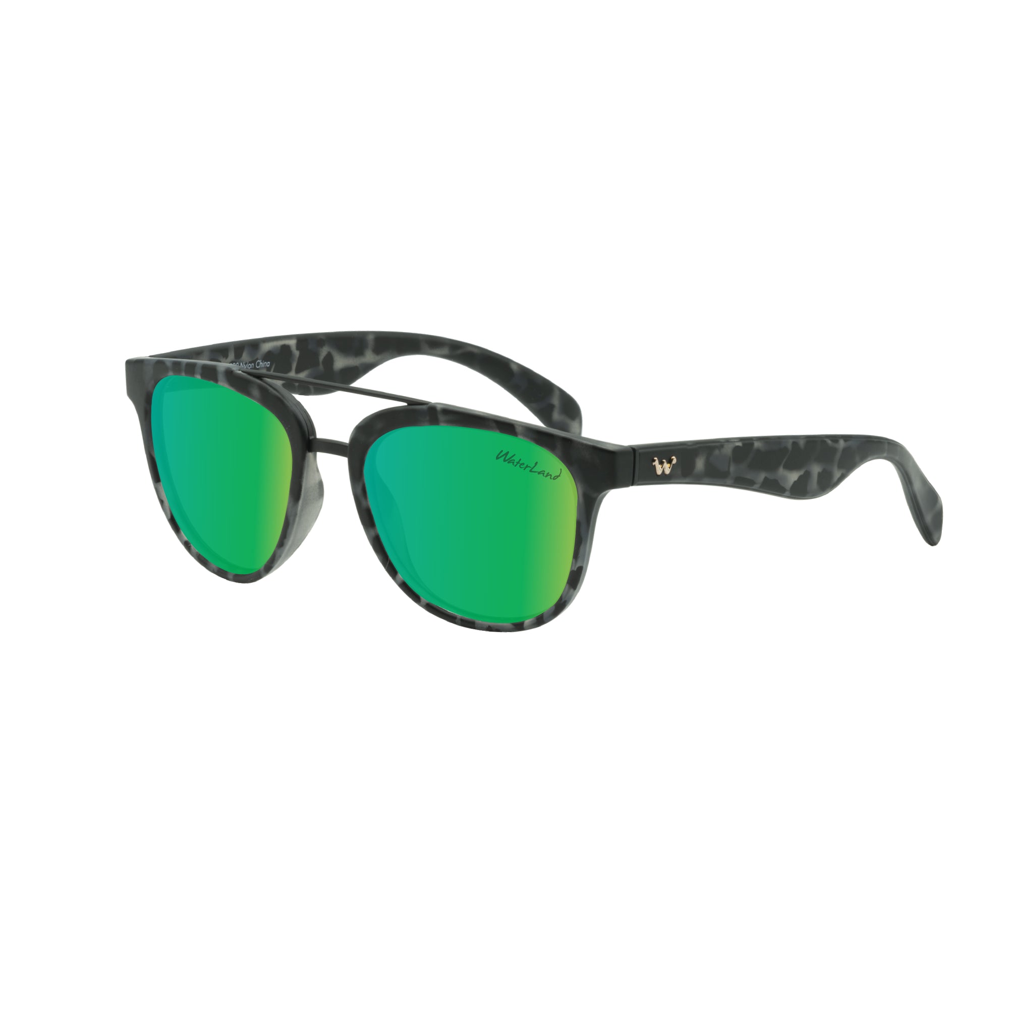 Waterland Hybro Sunglasses Black/Silver Mirror
