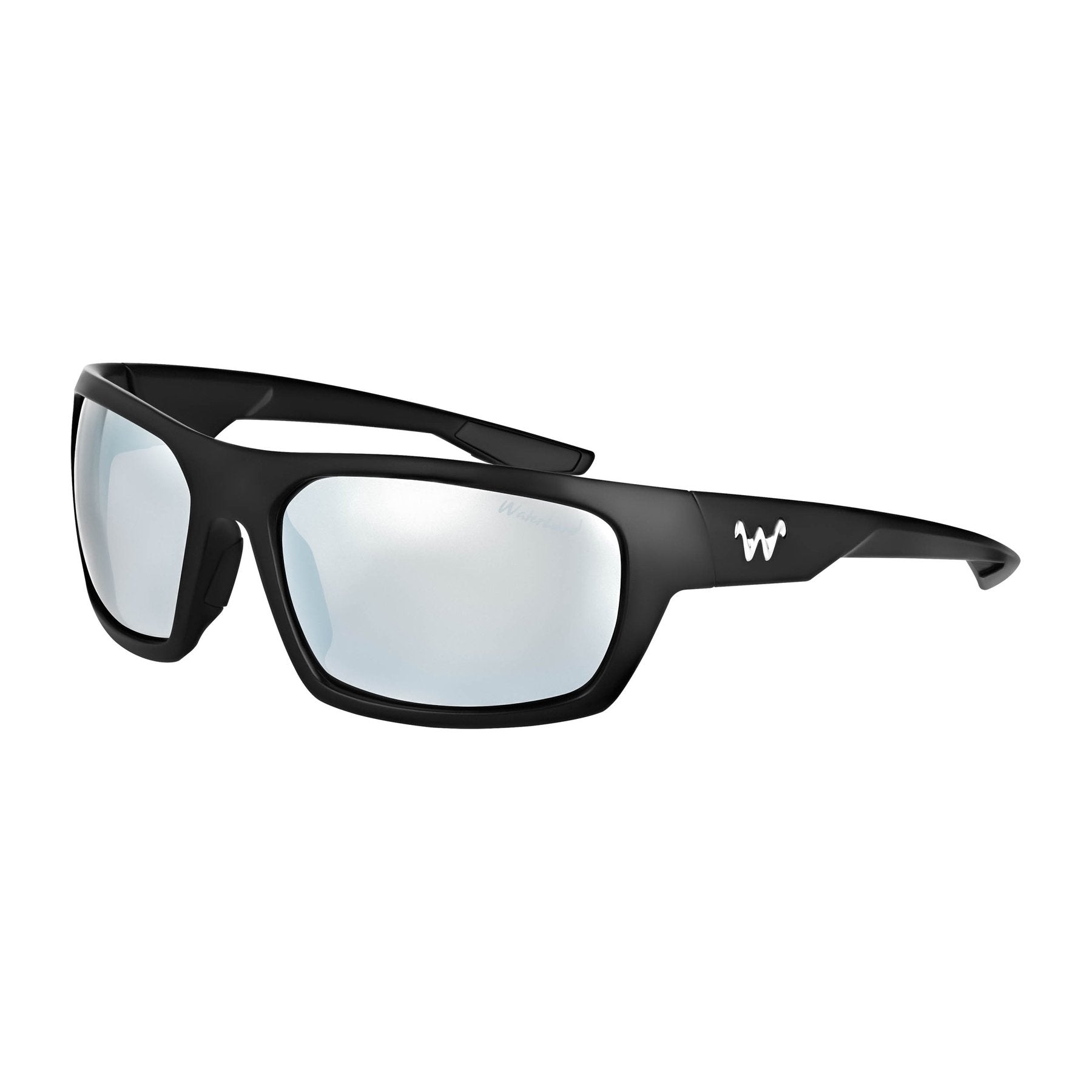 Waterland Hybro Sunglasses Black/Silver Mirror