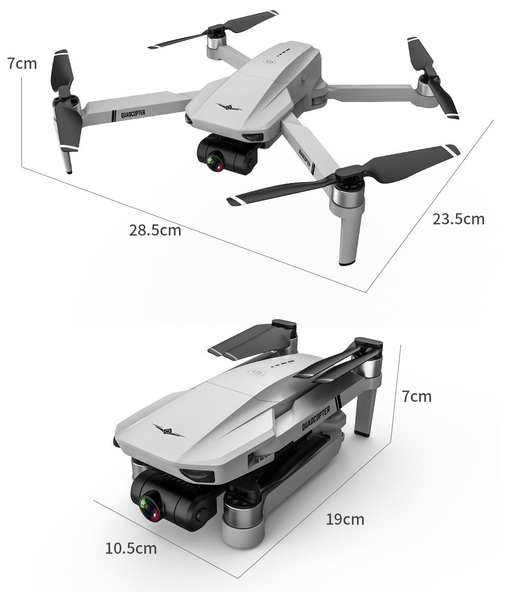 Drohne P102 - Maße