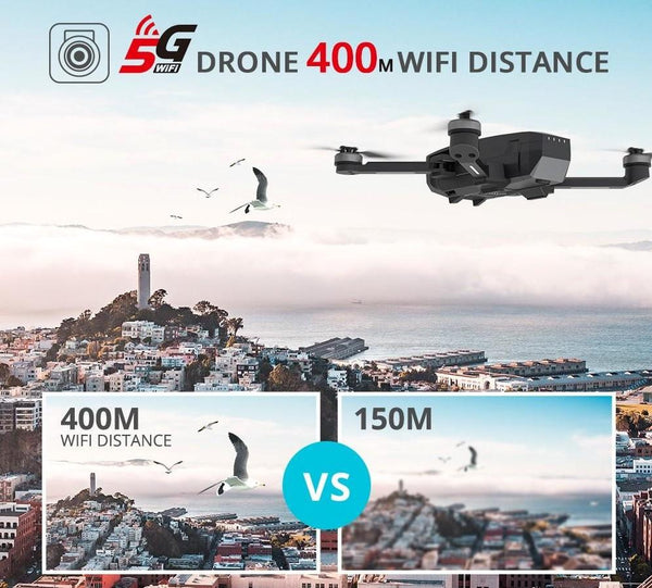 5G Drohne 400m Wifi