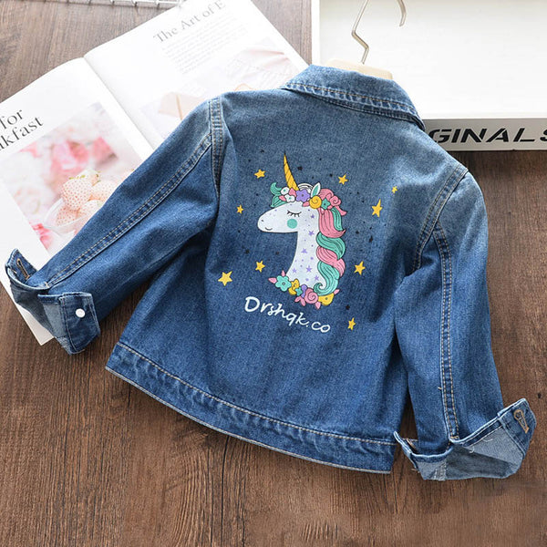 unicorn denim jacket