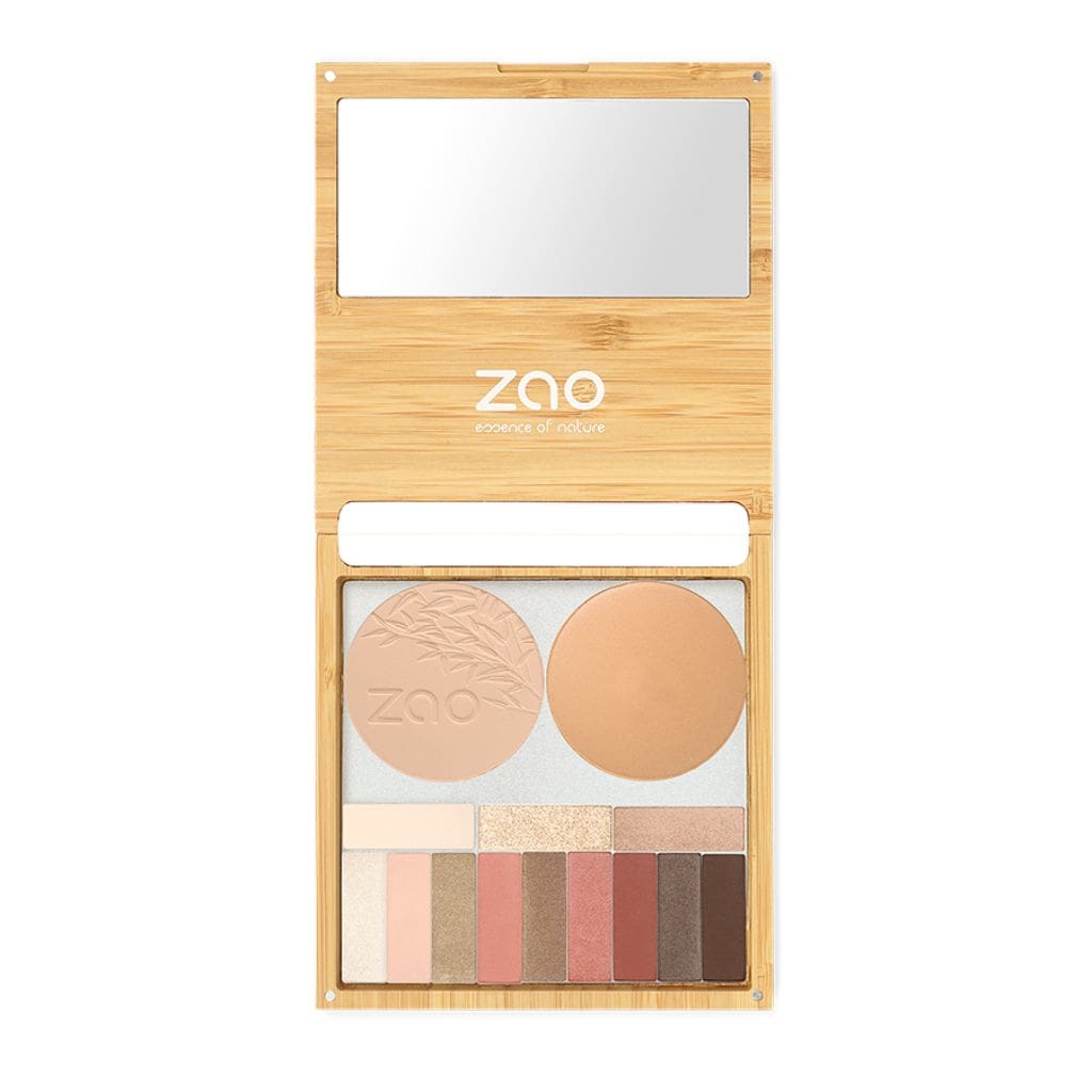 Zao Bamboo Box täytettävä meikkipaletti - L-paletti
