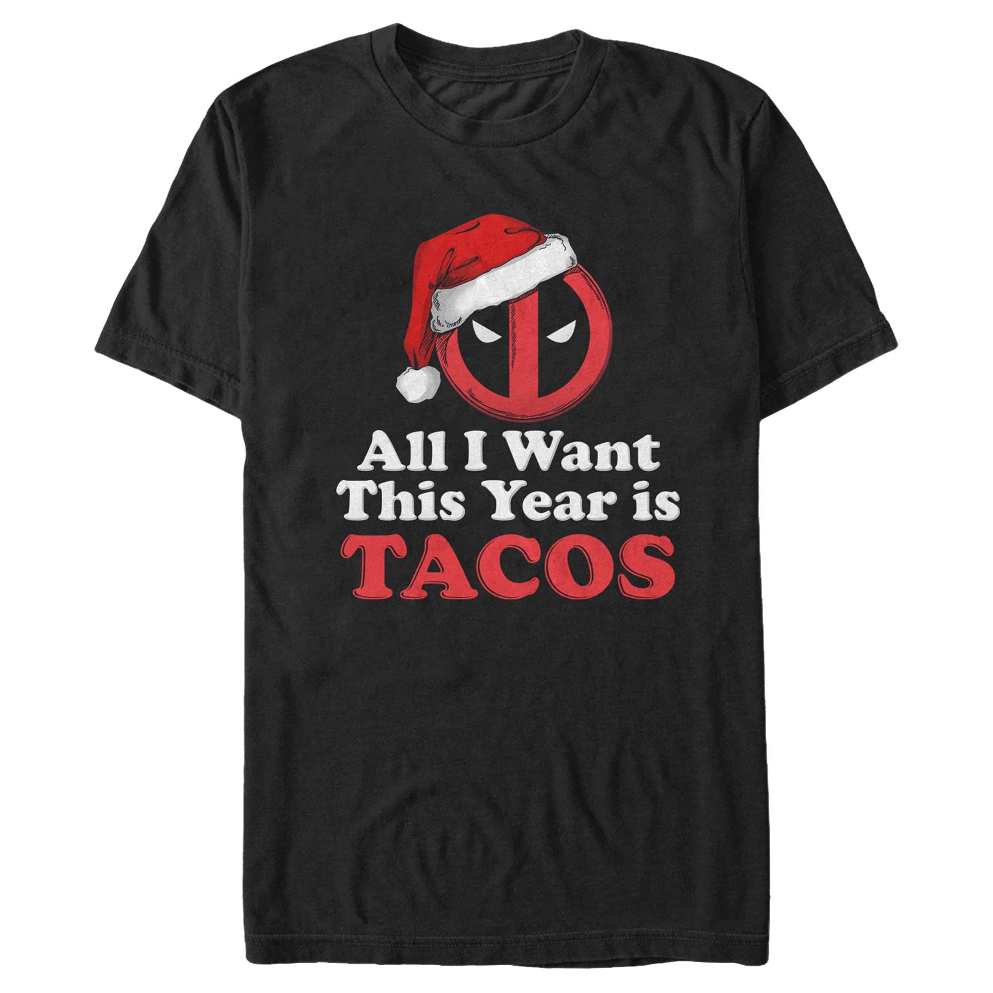 Men's Marvel Deadpool Holiday Tacos T-Shirt - Fifth Sun product image