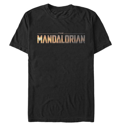 The Mandalorian text logo