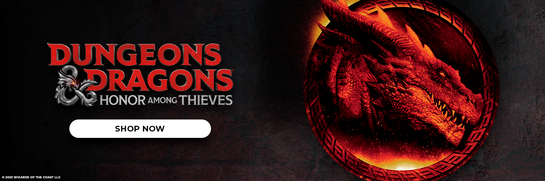 Dungeons & Dragons: Honor Among Thieves. Shop now. Graphic of a dragon