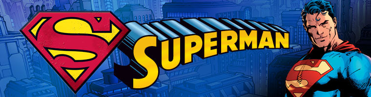 MARVEL & DC COMICS DC Comics SUPERMAN LOGO - Camiseta hombre royal/white -  Private Sport Shop