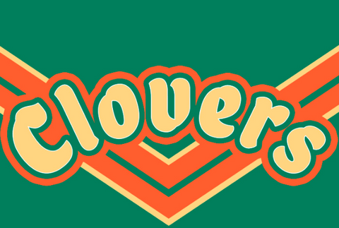 Clovers cheer logo