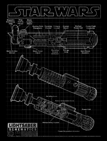 lightsaber blueprint