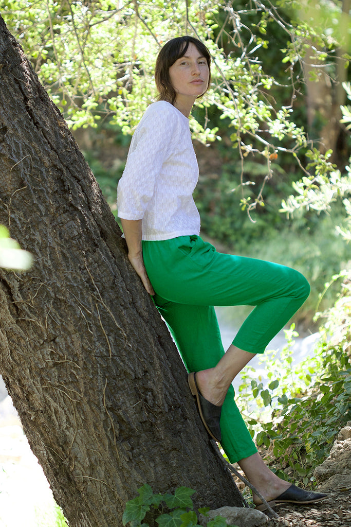 WIDE PANTSGREEN : XS, S, M & L – Me & Arrow