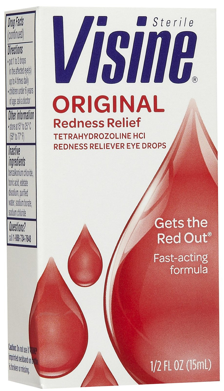 VISINE - FOR CONTACTS 0.5 OZ - 6CT/UNIT - myakr-corporation