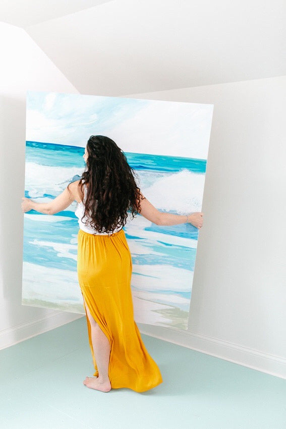 Andrea Naylor Artwork Ocean Seascapes Collection Florida Artist Miami Tampa Orlando