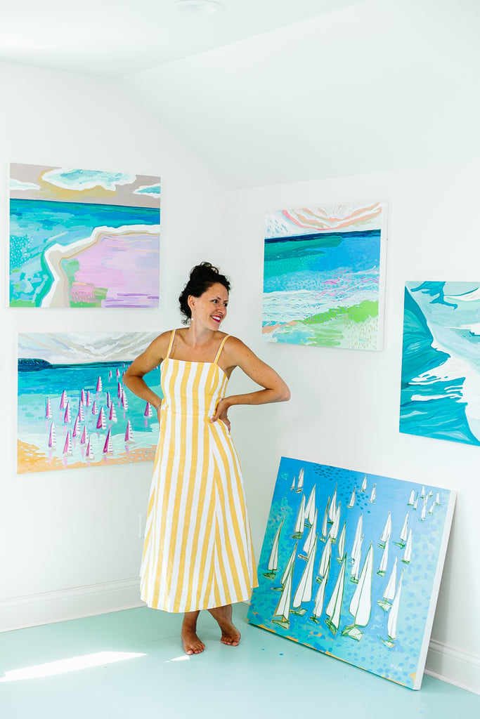 Andrea Naylor Artwork Summer Shorelines Collection