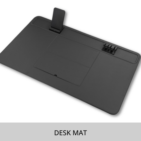 Vegan leather desk mat