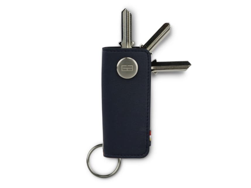 PRE-ORDER Keychain White Check Pouch