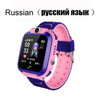 Children's Smart Watch SOS Phone With Sim Card Photo Waterproof IOS Android
