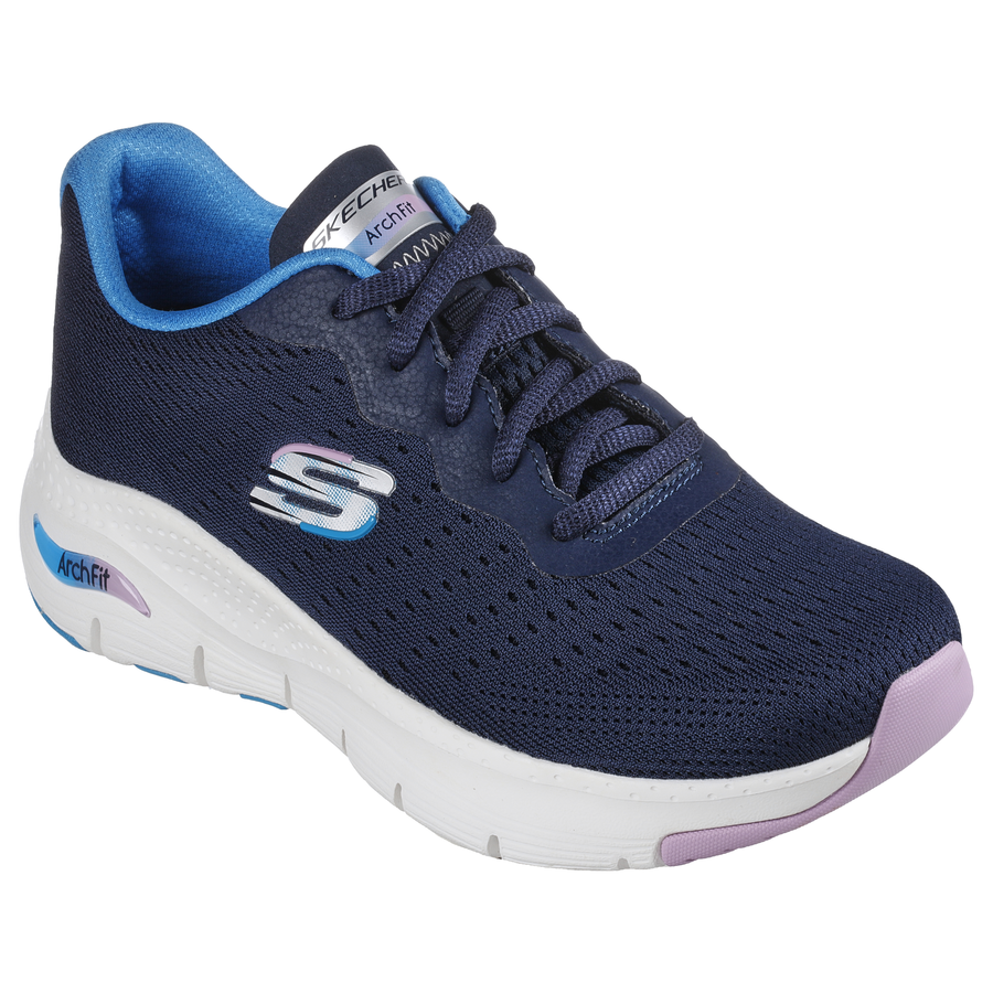 Buy Skechers Navy Womens Arch Fit Glide-Step Sneakers Online at Regal Shoes