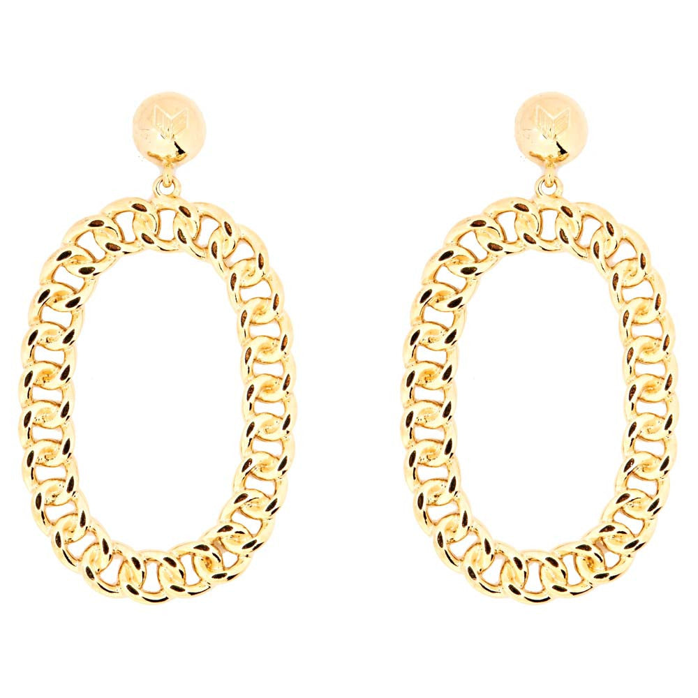 Chain Link Digit Earring - Melody Ehsani