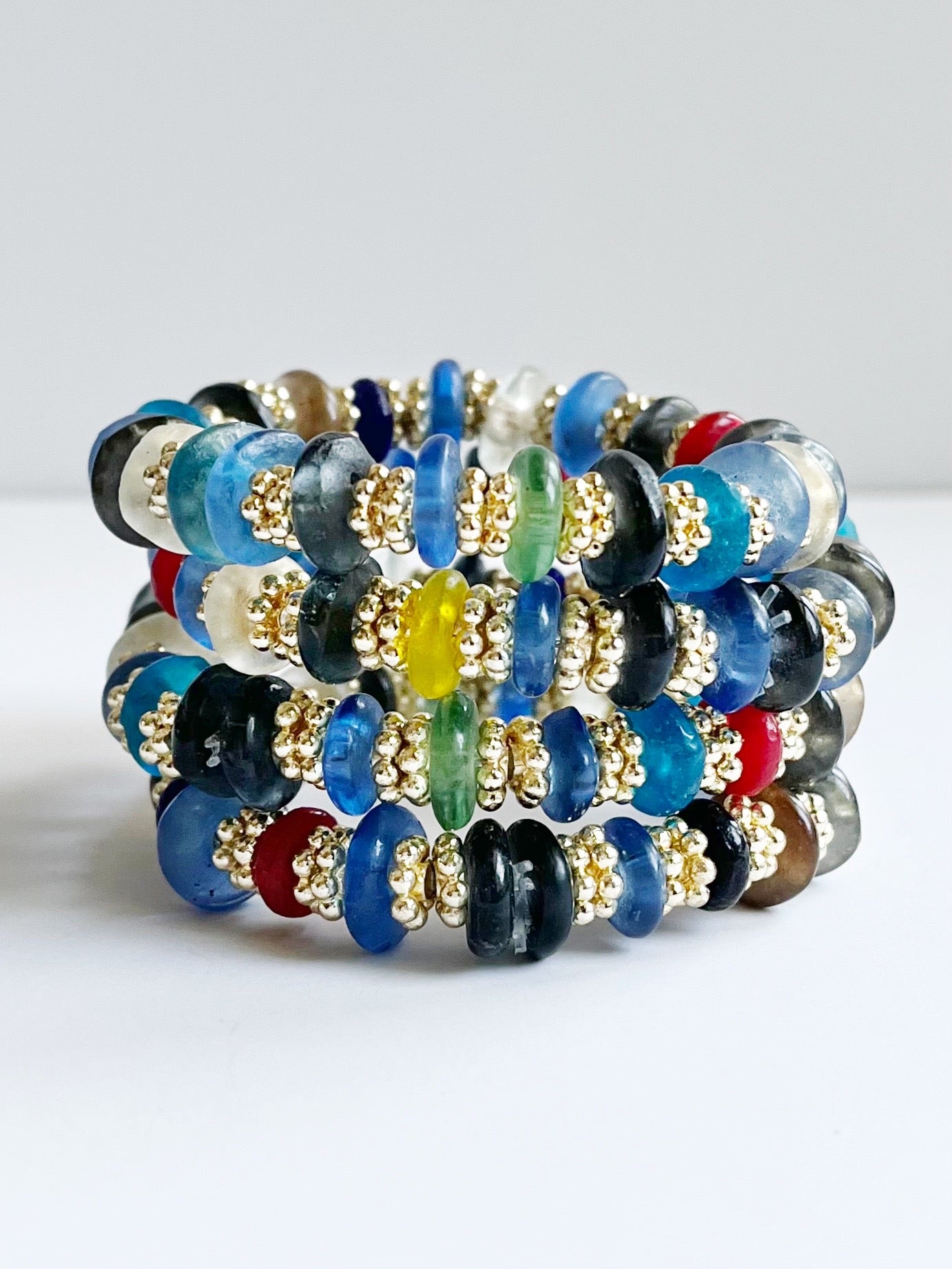 multi-color-recycled-glass-bracelet
