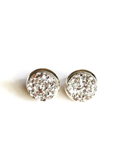 large-silver-druzy-earrings