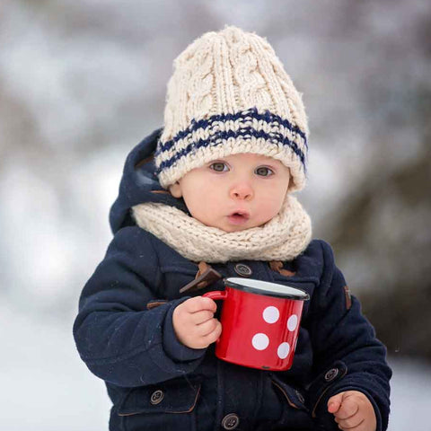 keeping kids warm in the winter