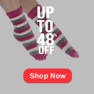 48% Off Fuzzy Socks