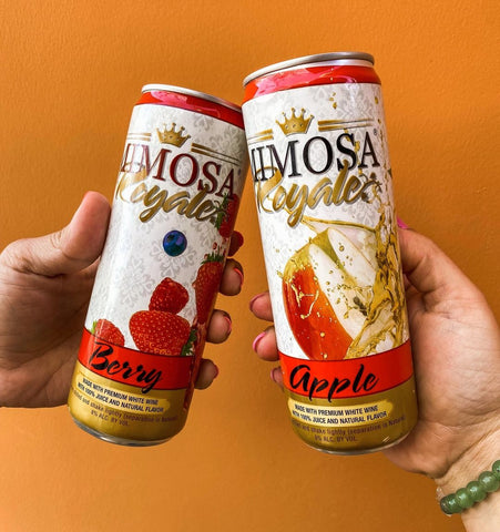 Two Mimosa Cans