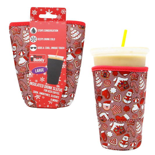 Brew Buddy Insulated Iced Coffee Sleeve (Small)- Winter Wonderland –  Enchanted Florist and Gifts