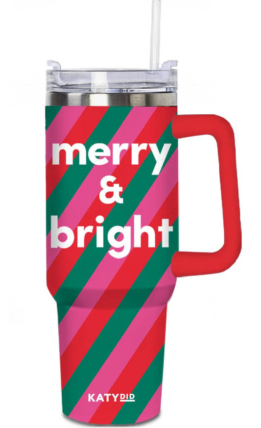 40 oz Christmas Gnomes Tumbler