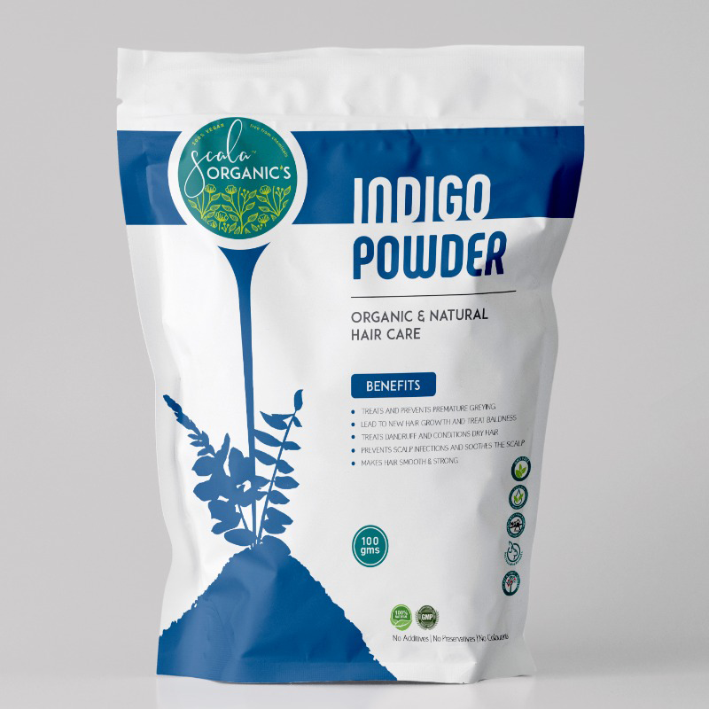 indigo flower powder