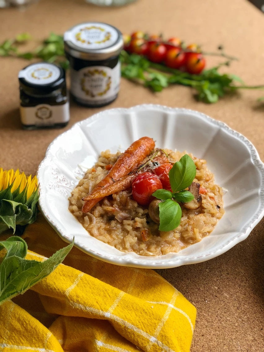 Chilly Date Risotto