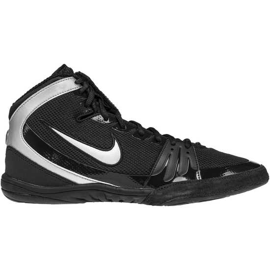 nike freek wrestling shoes white and black