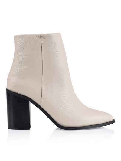 Sadie Cut Out Ankle Boots - Tan