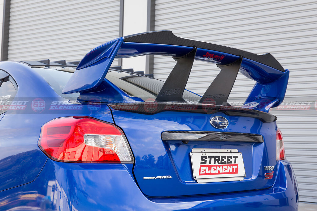 Se V2 Style Rear Trunk Spoiler For 2014 2020 Subaru Wrx Sti V1 Va Glo Street Element Australia